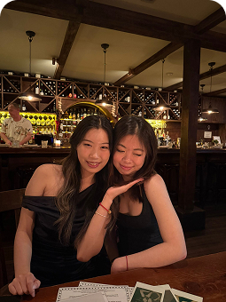 Friends having drinks